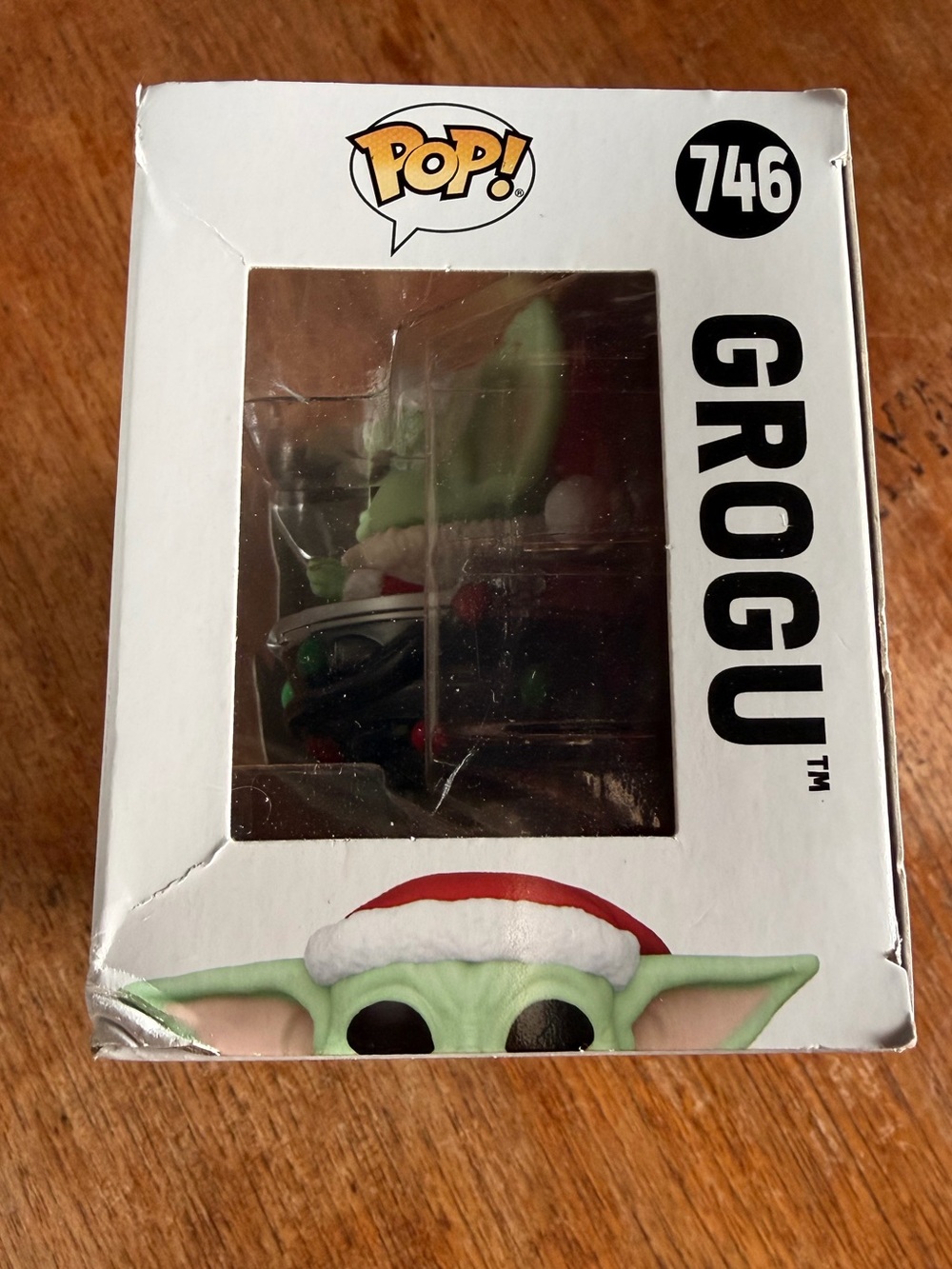Star Wars The Mandalorian Grogu Pram Holiday Funko POP! Vinyl NEW - Picture 3 of 3
